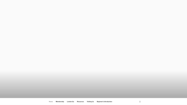 Screenshot of the London Go Centre website