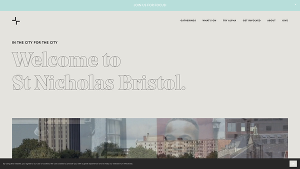 Screenshot of the Bristol Ccrc Trust website