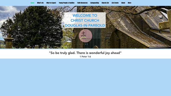 Screenshot of the The Parochial Church Council Of The Ecclesiastical Parish Of Parbold, Christ Church website
