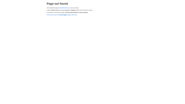 Screenshot of the Friends Of Christ Church Junior School website