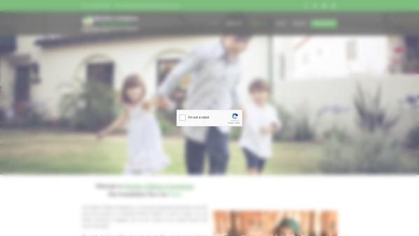 Screenshot of the Care Home For Muslim Children.(muslim Children Foundation) website