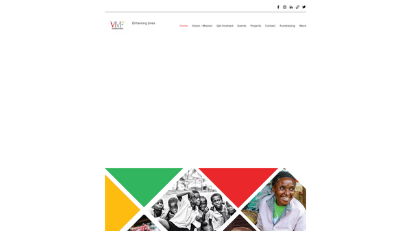 Screenshot of the Van Moorhouse Foundation website