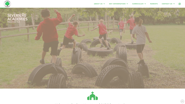 Screenshot of the Far Forest PTA website