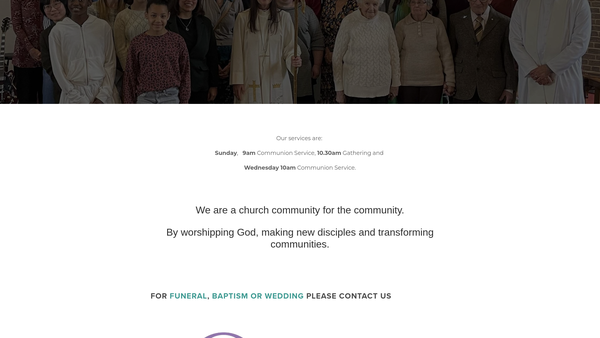Screenshot of the The Parochial Church Council Of The Ecclesiastical Parish Of St James Fletchamstead Coventry website