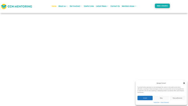 Screenshot of the Community Chaplaincy - Norfolk website