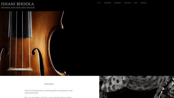 Screenshot of the The Waverley Ensemble (CIO) website