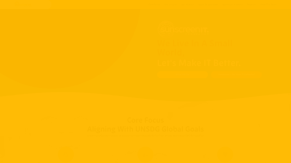 Screenshot of the Sun Screen IT Foundation Limited website