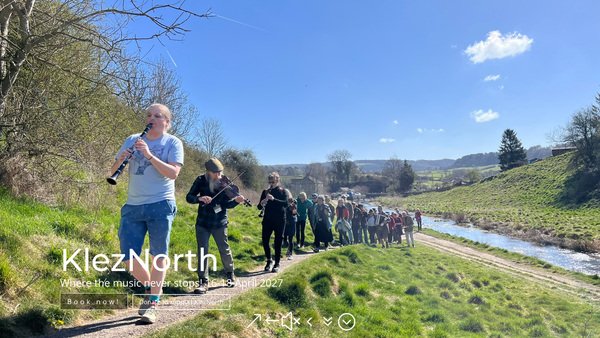 Screenshot of the Kleznorth website