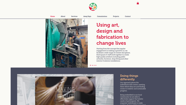 Screenshot of the Making IT Out CIO website