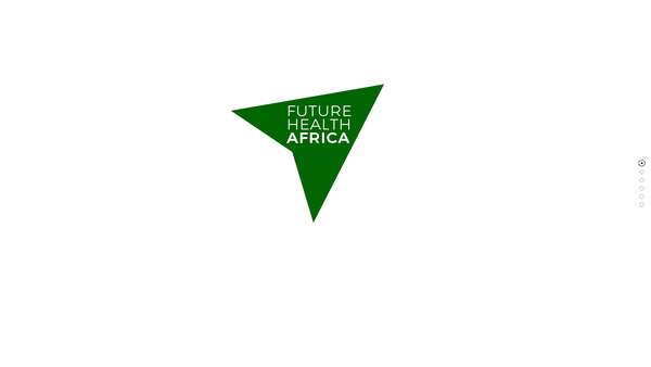 Screenshot of the Future Health Africa website