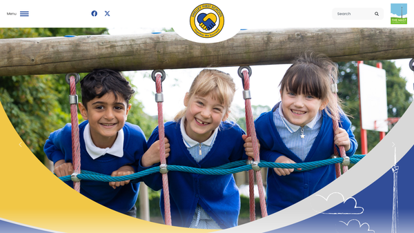 Screenshot of the Friends Of Shelley School (Foss) website