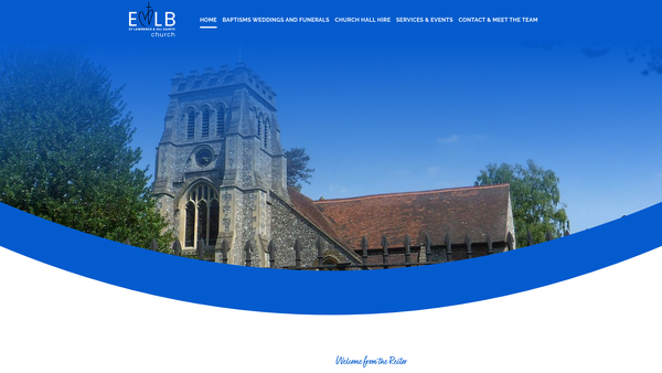 Screenshot of the The Parochial Church Council Of The Ecclesiastical Parish Of St Lawrence Effingham With All Saints Little Bookham website