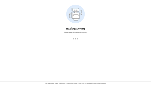Screenshot of the Naz Legacy Foundation website