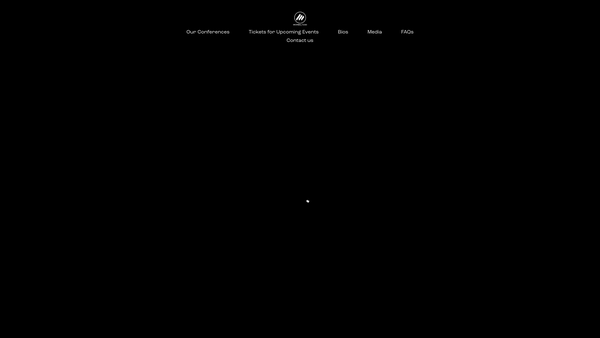 Screenshot of the Women Of God website