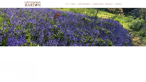 Screenshot of the Quercus Charitable Trust website