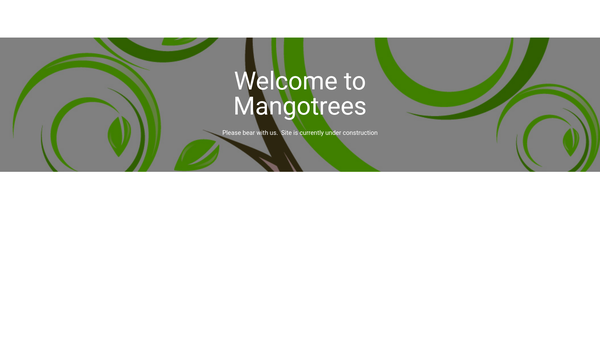Screenshot of the Mangotrees Gambia Education Trust website