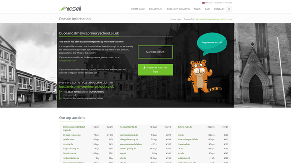 Screenshot of the Friends Of Buckland St Mary website