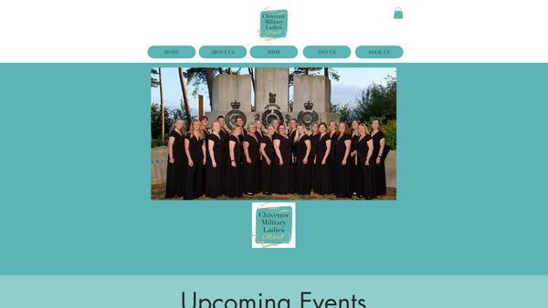 Screenshot of the Chivenor Military Ladies Choir website