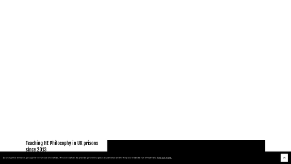Screenshot of the The Crito Project website