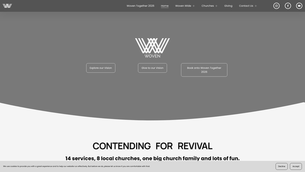 Screenshot of the The Parochial Church Council Of The Ecclesiastical Parish Of St Margaret's, Aspley Nottingham website