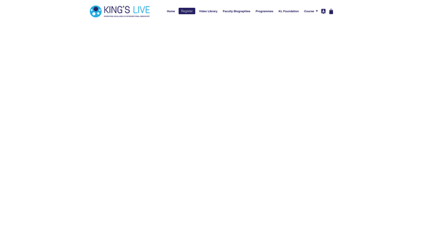 Screenshot of the Kl Foundation website