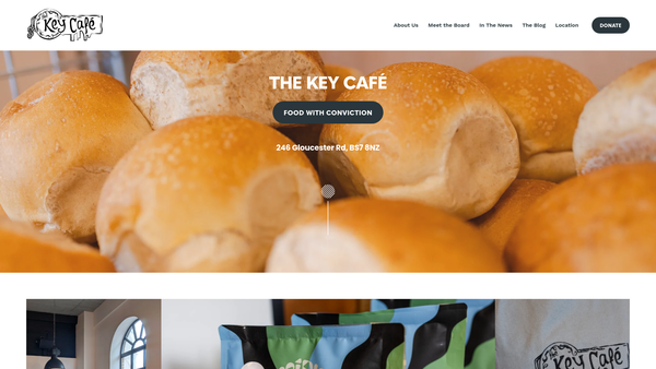 Screenshot of the The Key - Unlock Potential website