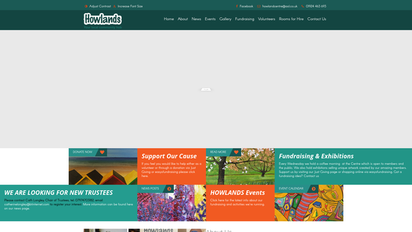 Screenshot of the Dewsbury & District League Of Friendship website