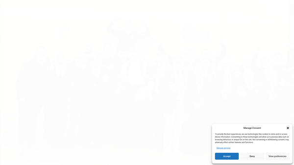 Screenshot of the Tewit Silver Band website