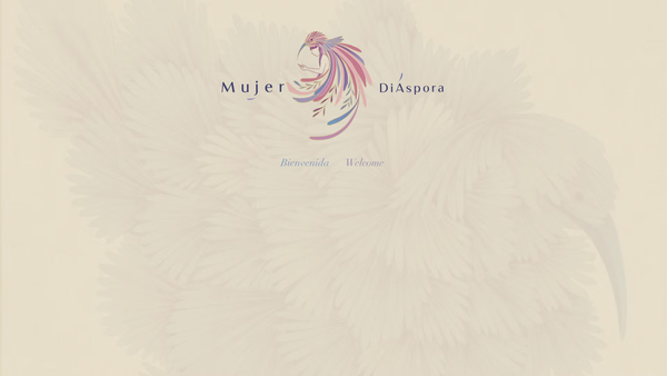 Screenshot of the Diaspora Woman For Truth, Memory And Reconciliation Of Colombian Women In The Diaspora website