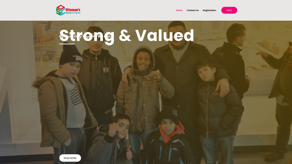 Screenshot of the Ottoman's Social Complex website