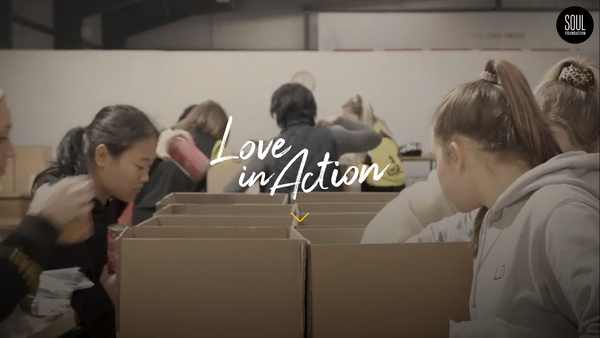 Screenshot of the Soul Foundation website