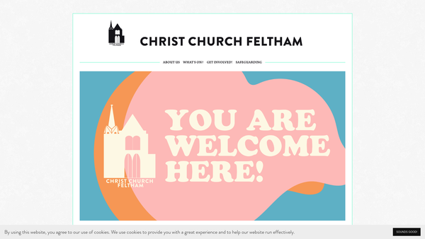 Screenshot of the Christchurch Feltham website
