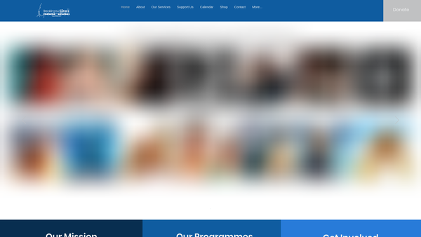 Screenshot of the Breaking The Silence (Btsuk) website