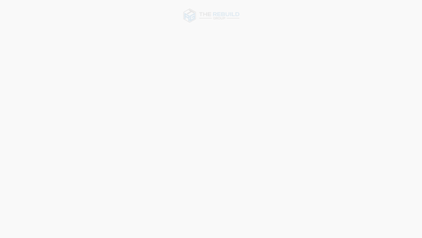 Screenshot of the The Rebuild Group website