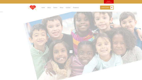 Screenshot of the Heart Of Love website
