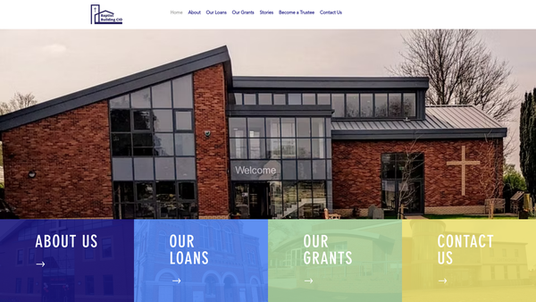 Screenshot of the Baptist Building CIO website