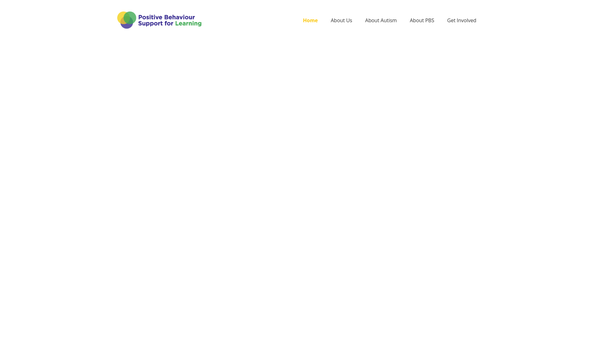 Screenshot of the Positive Behaviour Support For Learning CIO website
