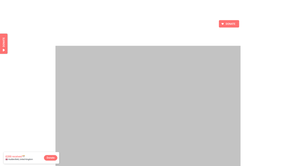 Screenshot of the How Many Elephants website