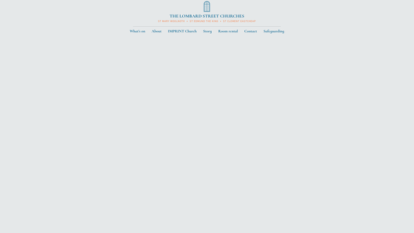 Screenshot of the The Parochial Church Council Of The Ecclesiastical Parish Of St Edmund The King, St Mary Woolnoth And St Clement Eastcheap website