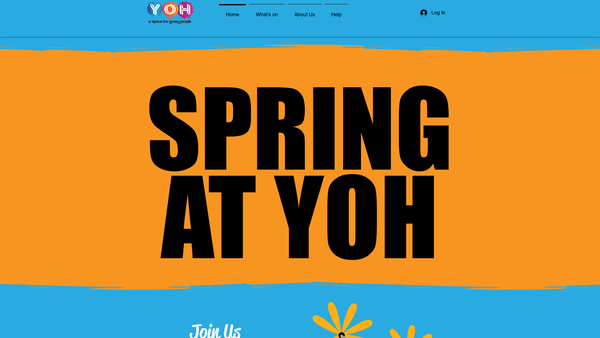 Screenshot of the Yoh Ltd website