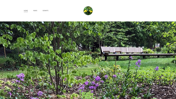 Screenshot of the The American Garden In Peckham website