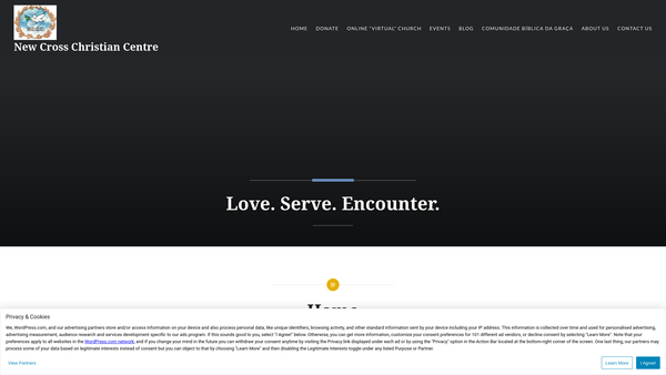 Screenshot of the Besson Street Chapel And Sunday School website