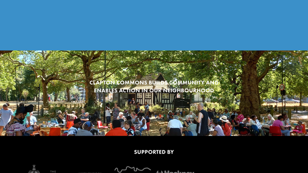 Screenshot of the Clapton Commons Community Organisation Limited website