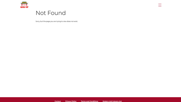 Screenshot of the W Wing Yip And Brothers Foundation website