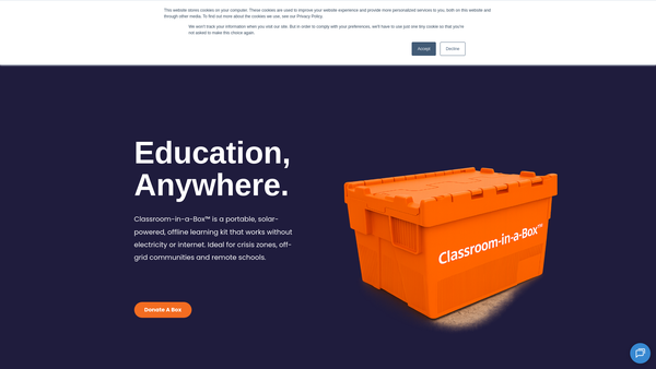 Screenshot of the Global Teacher website