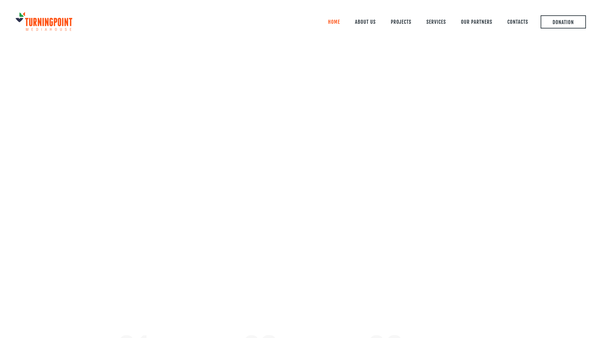 Screenshot of the Tp Media House Limited website