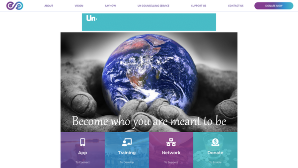 Screenshot of the Life Change Foundation website