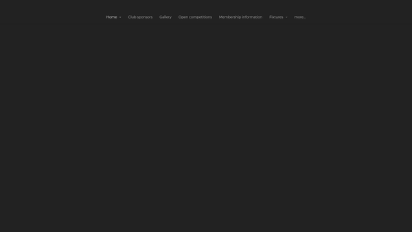 Screenshot of the Wooler Bowling And Sports Club website