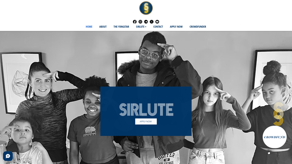 Screenshot of the Sirlute website