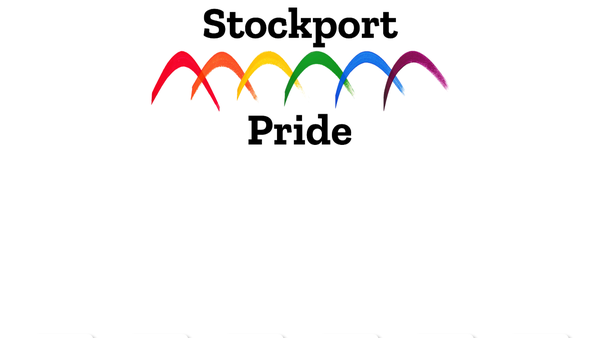 Screenshot of the Stockport Pride website